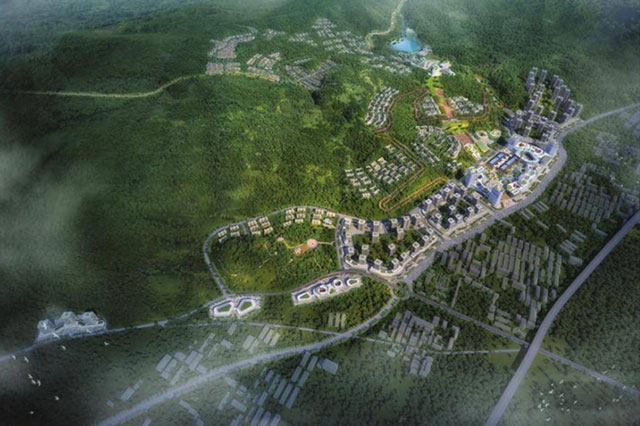 西山国际文化生态城概念规划设计 7832514㎡